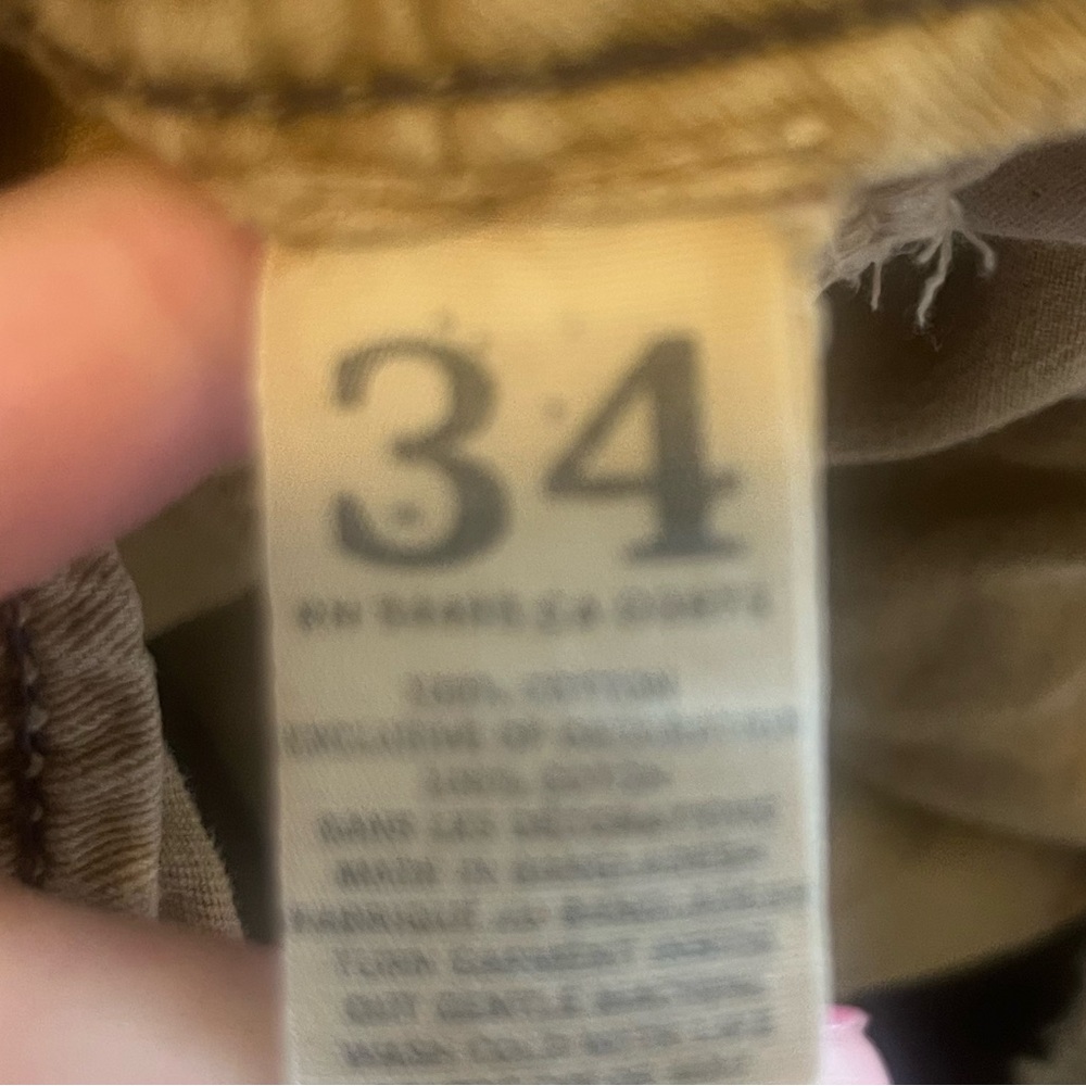 AE Men's Cargo Shorts - Khaki American eagle - Picture 3 of 4